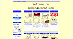 Desktop Screenshot of bemuddlement.com